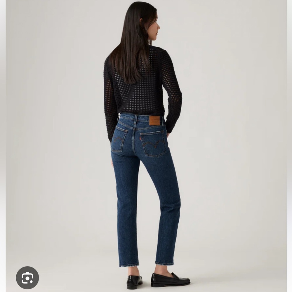 Levi’s Wedgie Straight Ankle Jeans